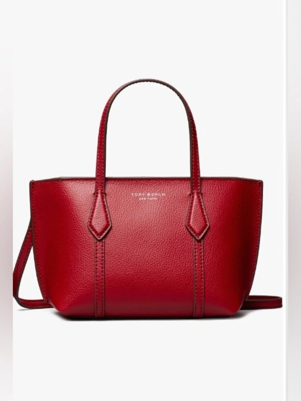 ▪️NWT Tory Burch Mini Perry Tote in Bartlett Red